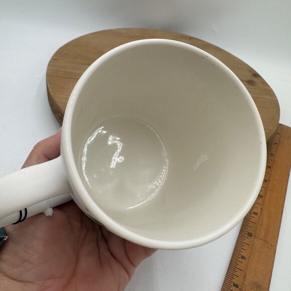 Peppermint & Pine Cup Mug Winter’s Scene Ice Skating Country Whimsical Rifle pap - Picture 8 of 12